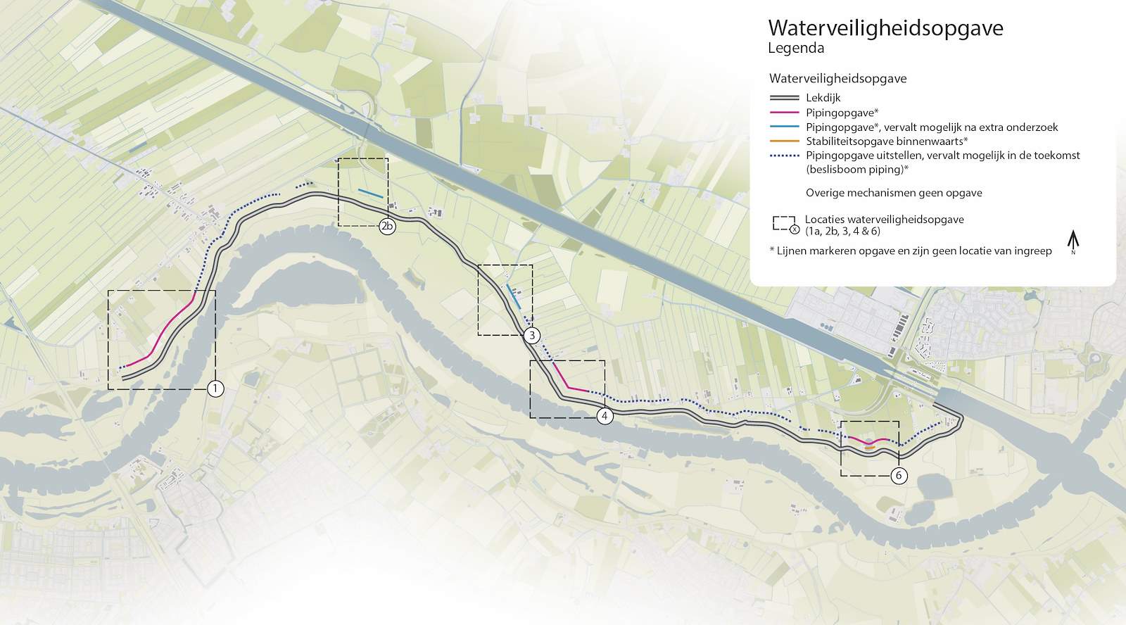 Waterveiligheidsopgave dijkversterking Irenesluis - Culemborgse Veer (maart 2023)